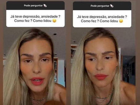 Yasmin Brunet admite que sofre de ansiedade