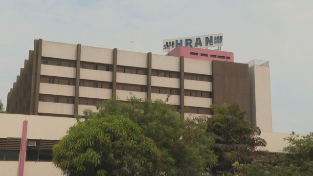 Hospital Regional da Asa Norte (Hran) é referência no combate ao coronavírus no DF — Foto: TV Globo/Reprodução