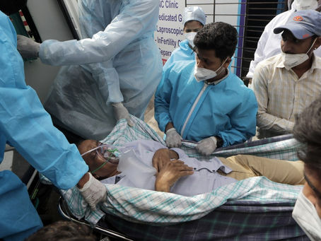 Puxado pela Índia, mundo registra novo recorde diário casos de Covid