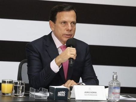 Doria afirma que Saúde cometeu 'erro gravíssimo' na questão dos kits intubação