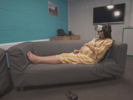 Hospital usa realidade virtual para amenizar dor do parto