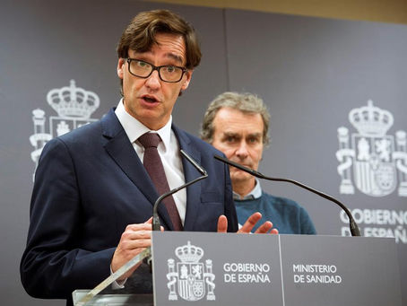 Ministro da Saúde espanhol recomenda que moradores de Madri limitem deslocamentos ao essencial