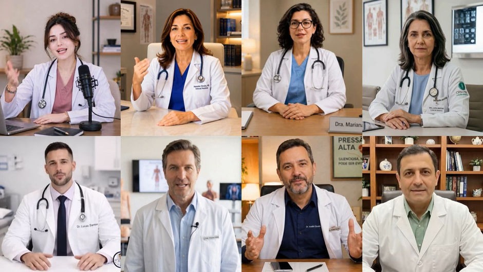 Governo cobra YouTube para remover vídeos com falsos médicos criados por IA