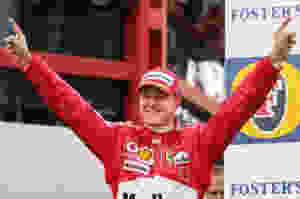 O alemão Michael Schumacher é considerado um dos maiores pilotos da história da F1 (Foto: DENIS CHARLET / AFP)