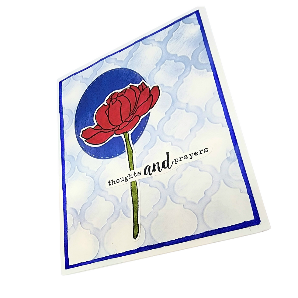 Thumbnail: Sympathy Card. Thinking of You Card