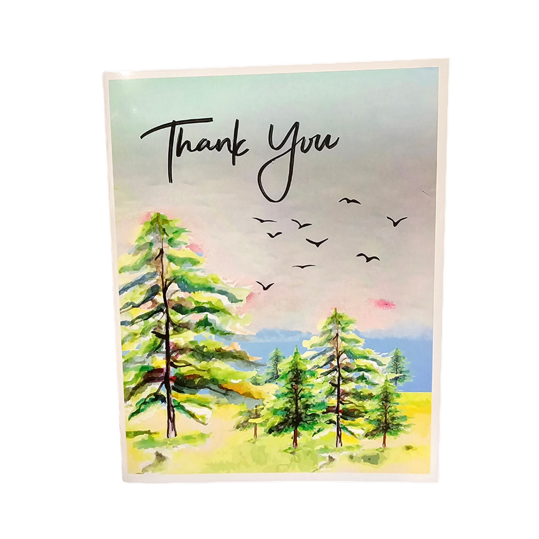 bereavement thank you card