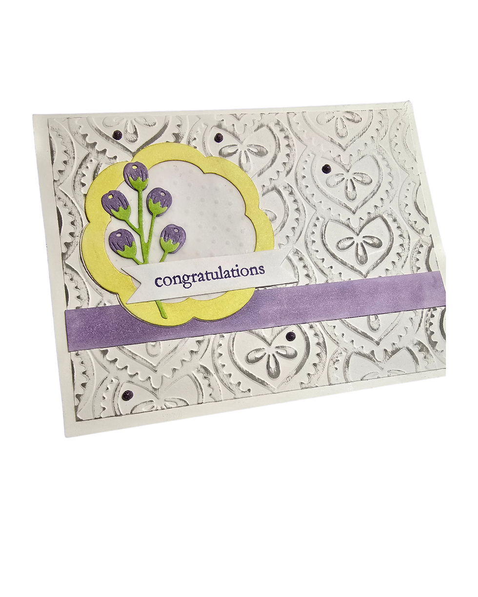Floral Congratulations Card