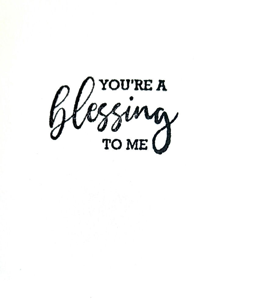 Thumbnail: inside of thank you card