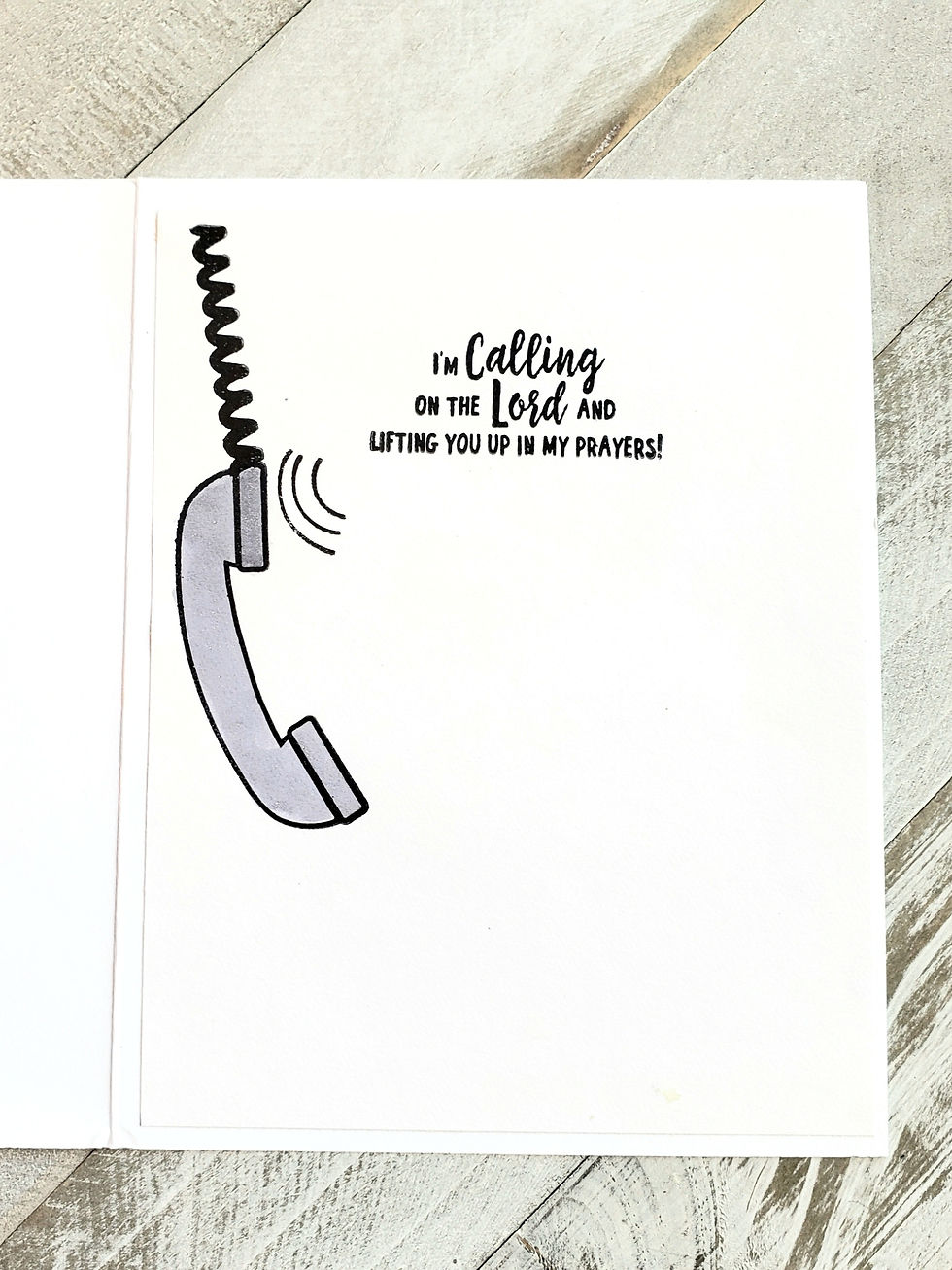 Thumbnail: Encouragement Card-Call on the Lord