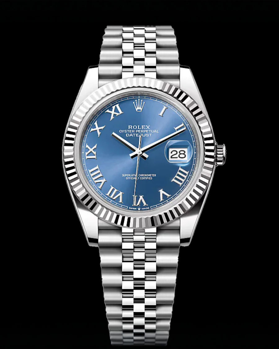 Rolex Blue Roman Dial Datejust, ref. 126334 — view 1 of 3