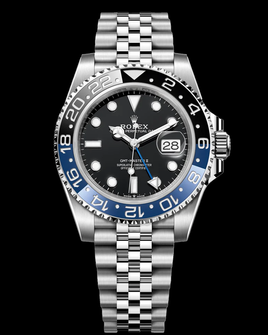 Rolex GMT-Master II Batgirl, ref. 126710BLNR — view 1 of 4
