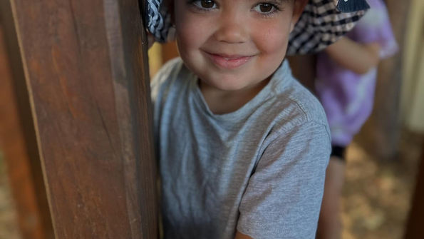 Preschool boy in childcare at Erskine Park.