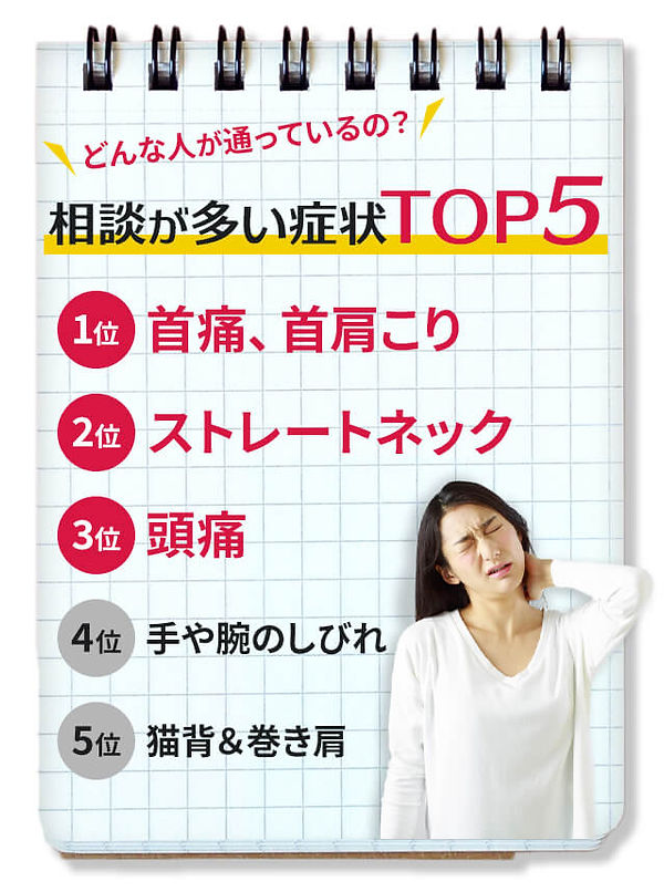 首痛ストレートネック頭痛