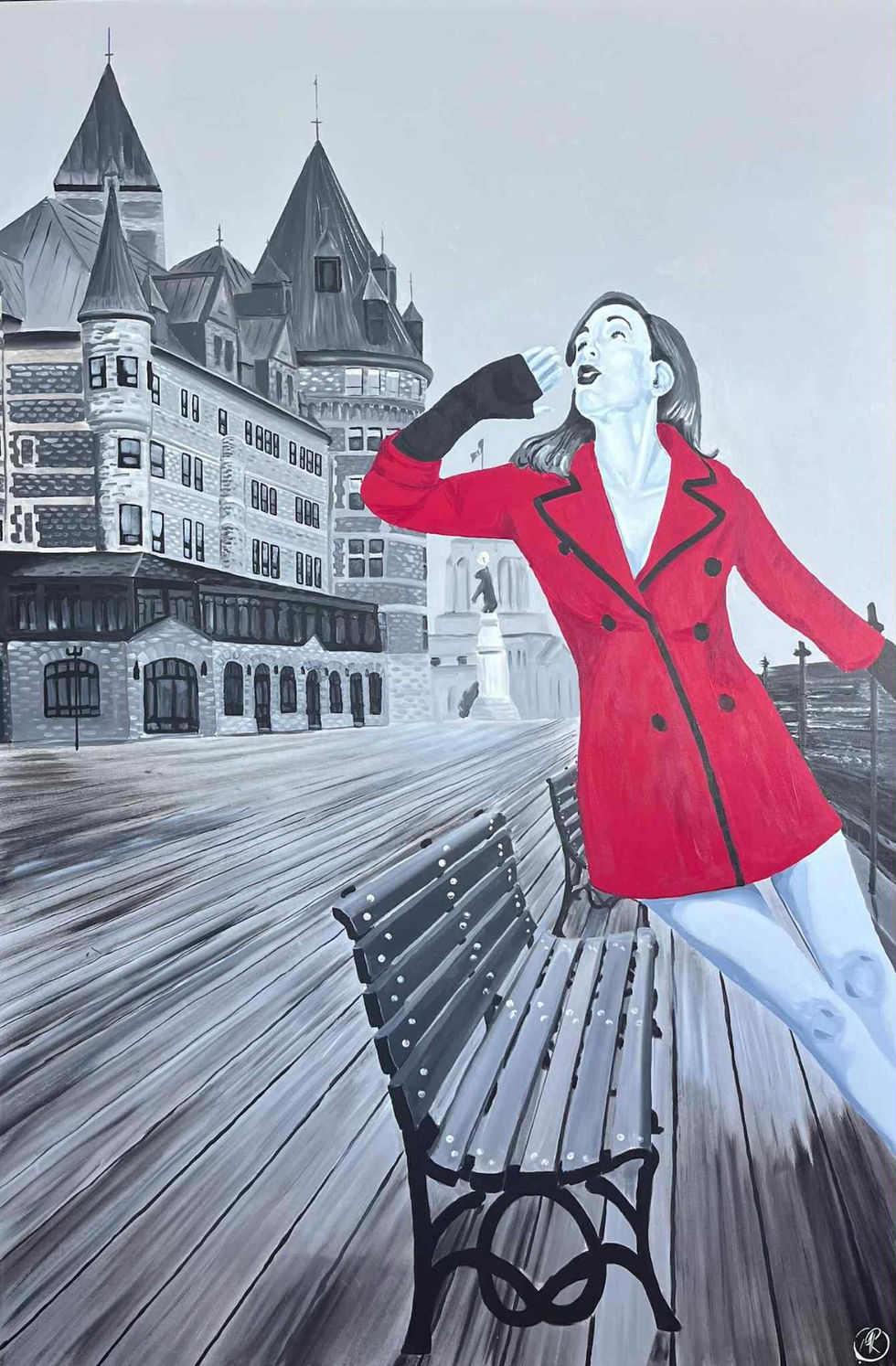 I Love U Quebec
72''x48''