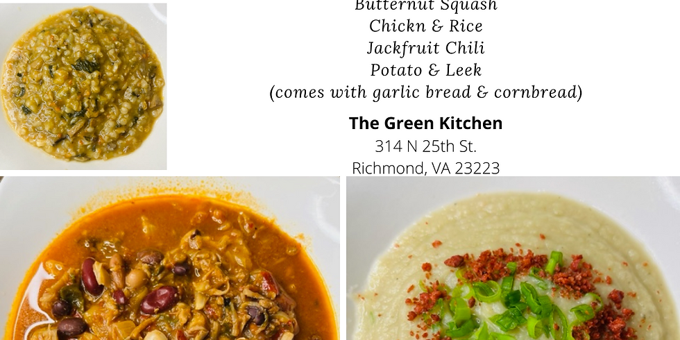 Vegan Eats with Bri Soup Sampler "Pop Up"