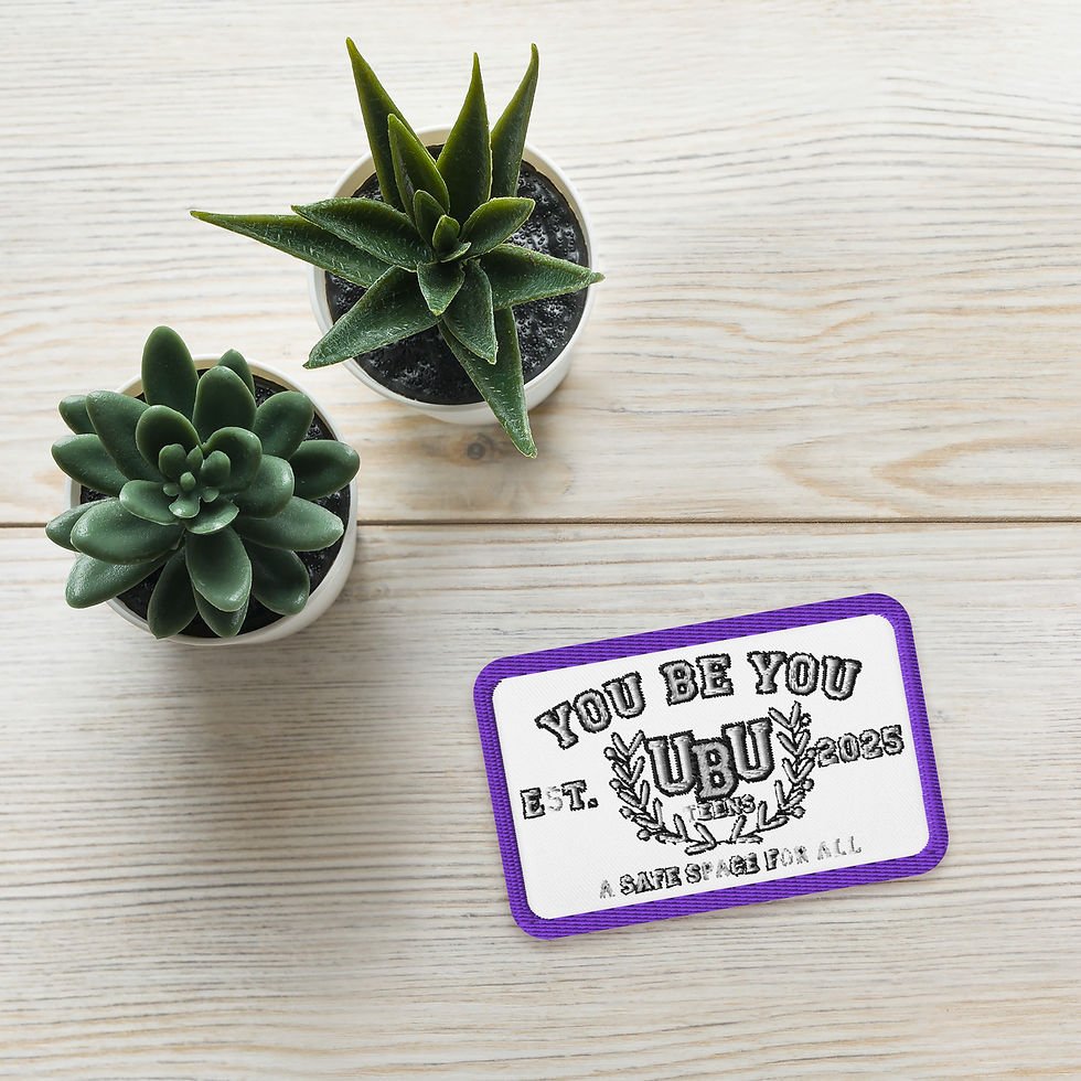 Thumbnail: UBU Rectangle Embroidered patches