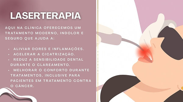 Laserterapia odontológica na Barra da Tijuca — Clínica Dra. Alice Freitas