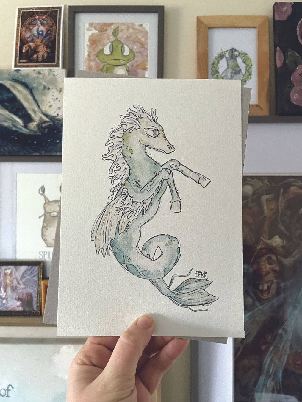Kelpie A5 Print