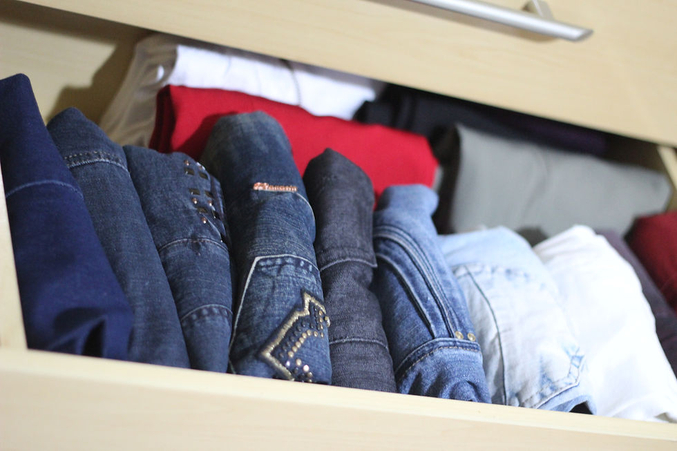 Gaveta de jeans!