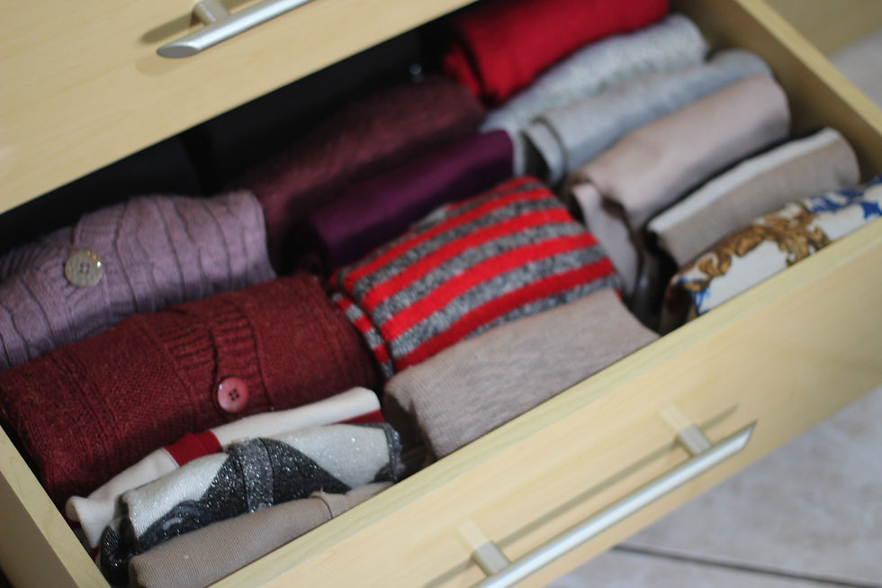 Gaveta de blusas