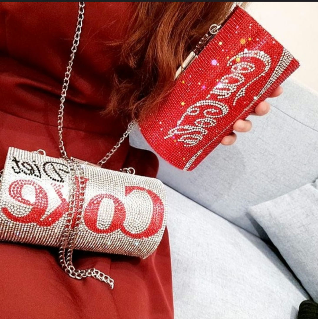 Bling Coca cola Clutch