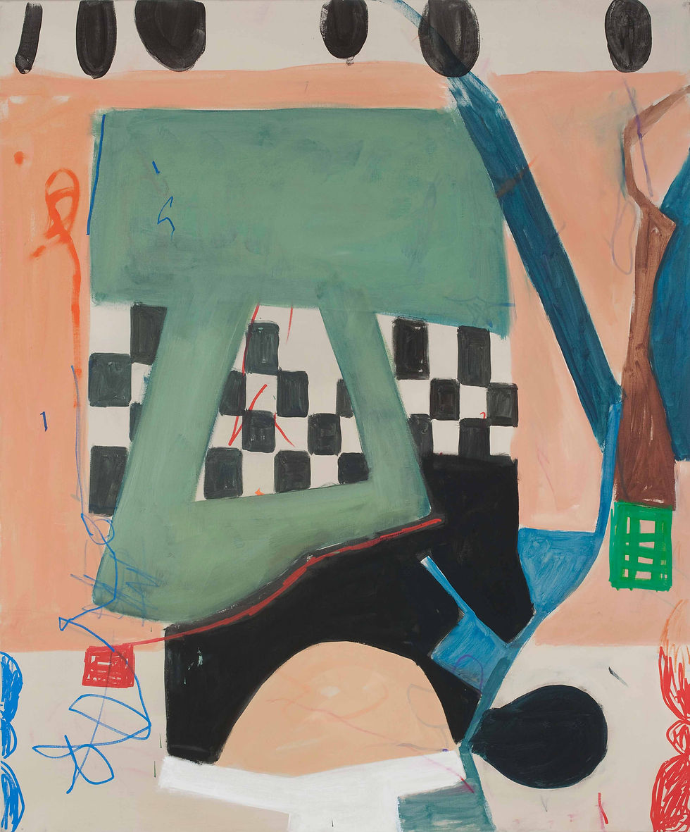 "Clumsy Stringency" 2015 (120x100cm)