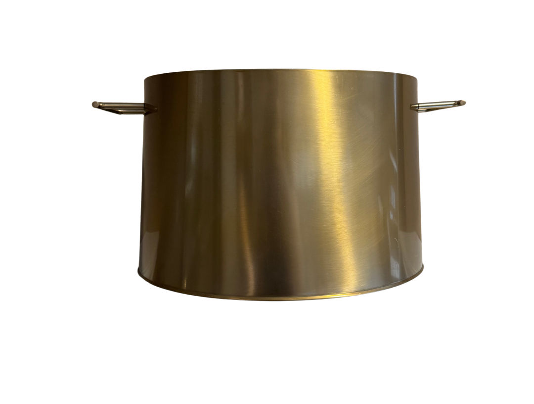Gold Metal Bucket