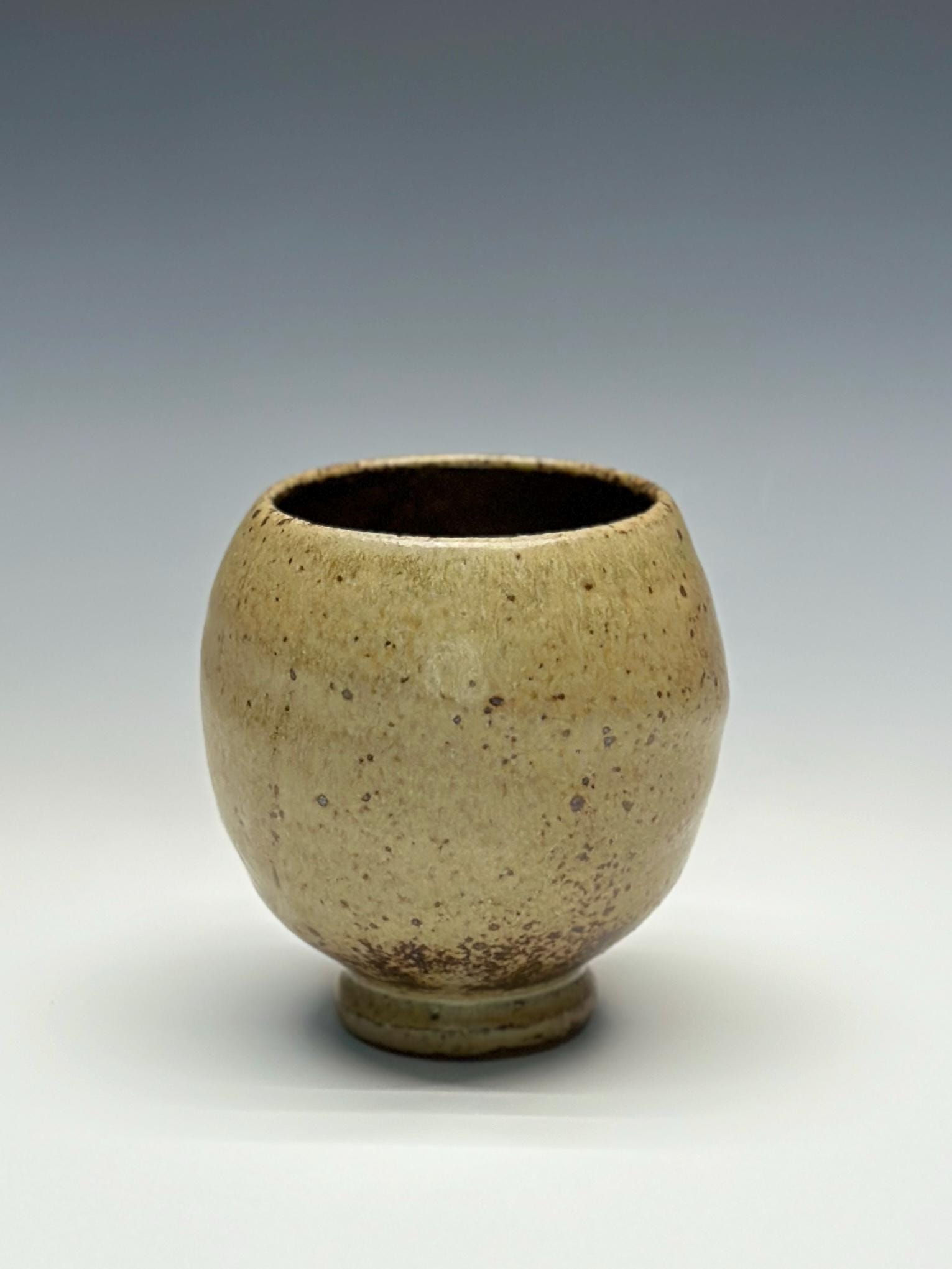 Wood Ash Round Tea Bowl