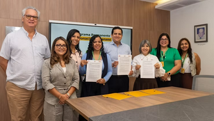 AEBE, Banco de Alimentos Diakonía y Grupo Entregas firman alianza para reducir el desperdicio alimentario