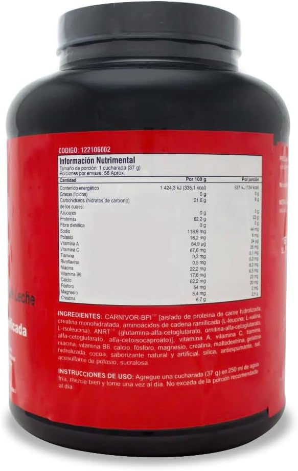Miniatura: Proteína Musclemeds Carnivor Shred 4.56 Lb -  56 Porciones - Sabor Chocolate