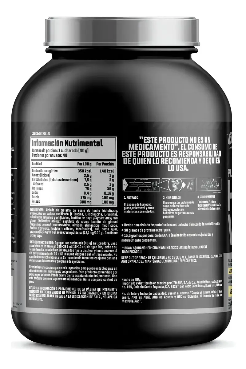 Miniatura: Hydro Whey Optimum Nutrition 