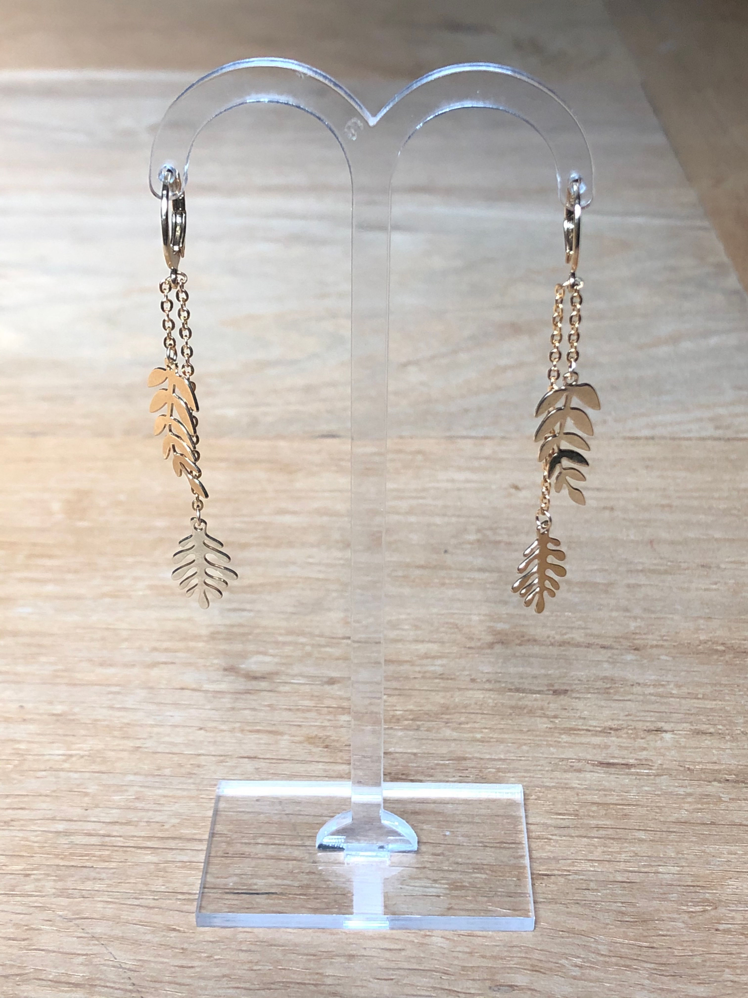 Boucles d'oreilles FLORE