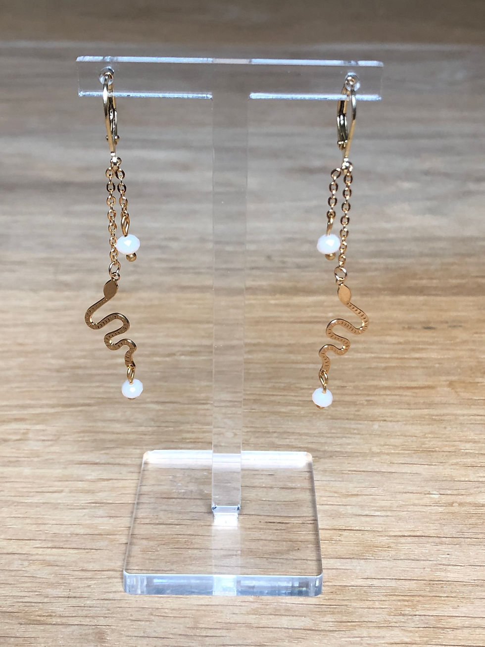 Miniature : Boucles d'oreilles SERPENTINE