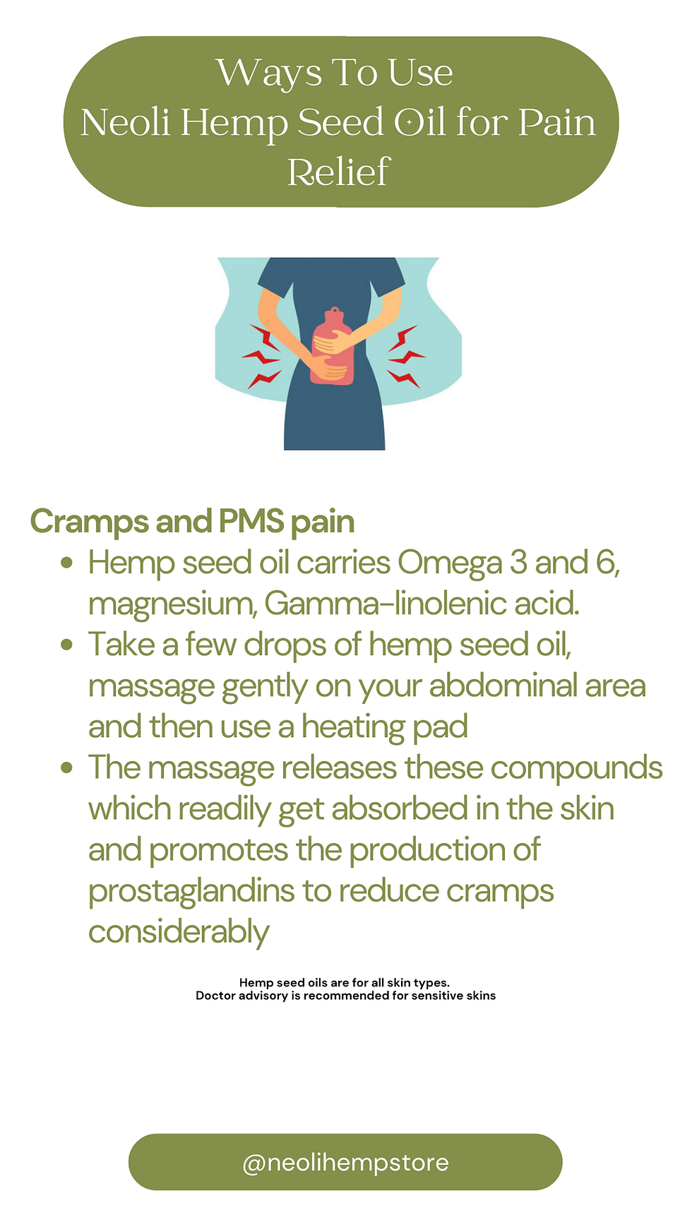 Thumbnail: Neoli Hemp Seed Oil for Pain Relief (100ml)
