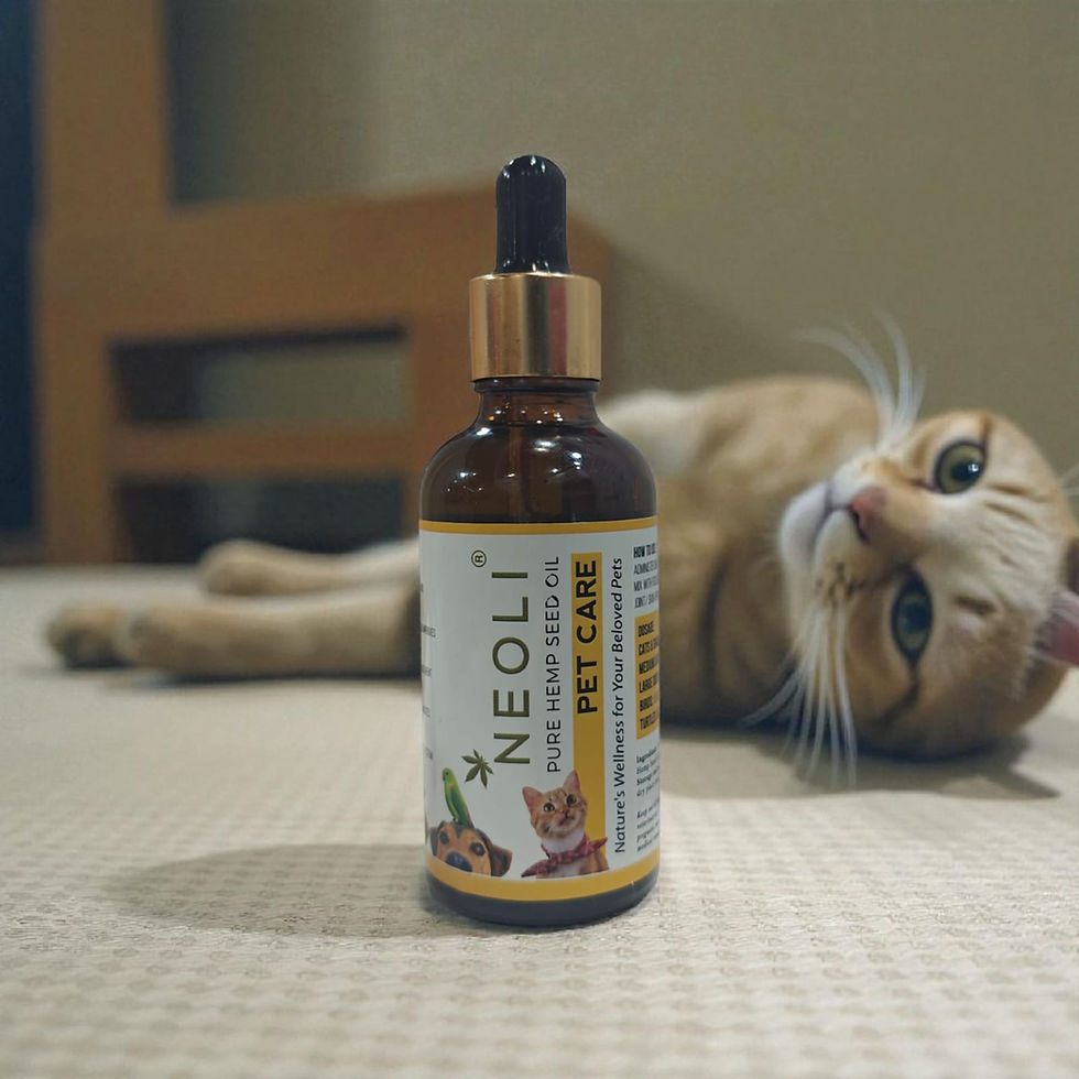 Hemp seed oil for pets