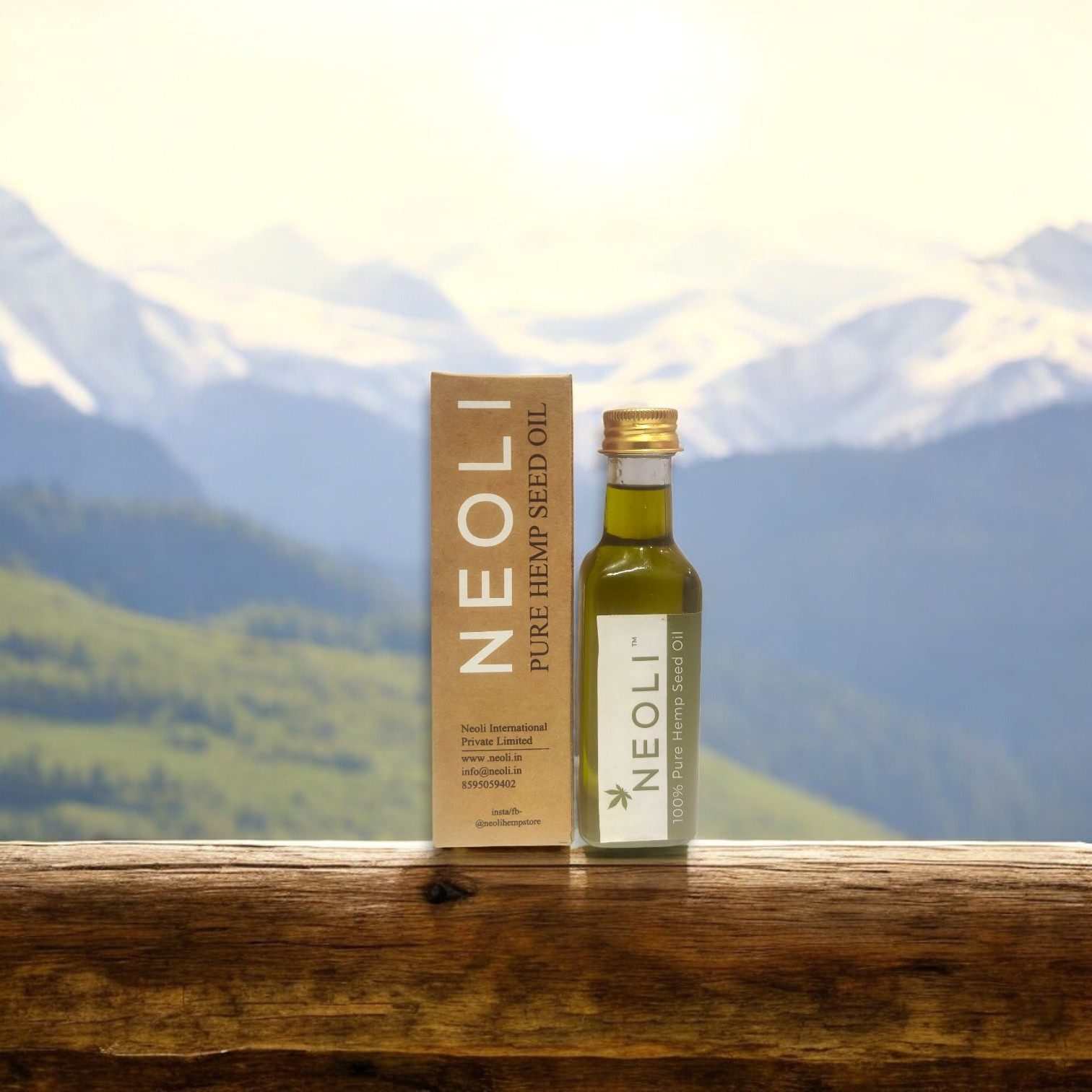 100% Pure Hemp Seed Oil (100 ml)