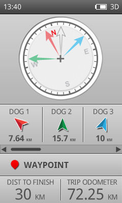 Miniatura: Palmare GPS Sportdog TEK 2.0