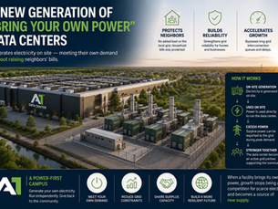 Bring Your Own Power: How Data Centers Are Becoming Grid Allies, Not Grid Burdens