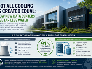 Not All Cooling Is Created Equal: How New Data Centers Use Far Less Water