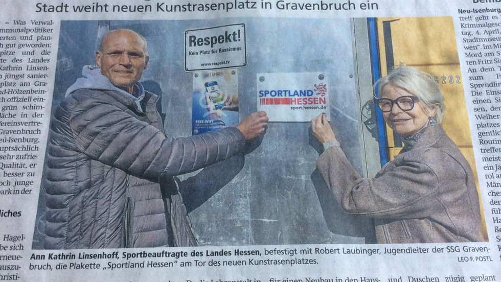 Ein Belag macht Hoffnung