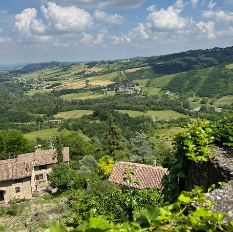 ariel view of Italy