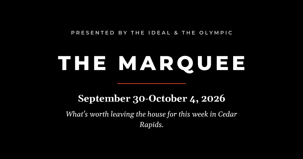 Things to Do in Cedar Rapids This Week: September 30-October 4, 2026