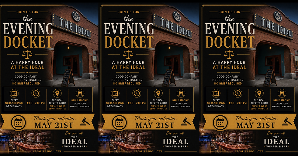 THE EVENING DOCKET