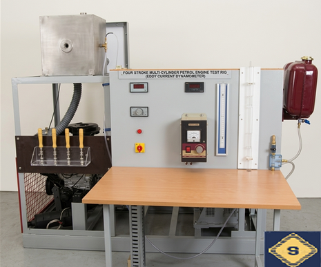4-STROKE, 4- CYLINDER, PETROL ENGINE TEST RIG