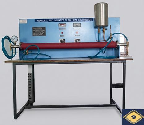 PARALLEL AND COUNTER FLOW HEAT EXCHANGER