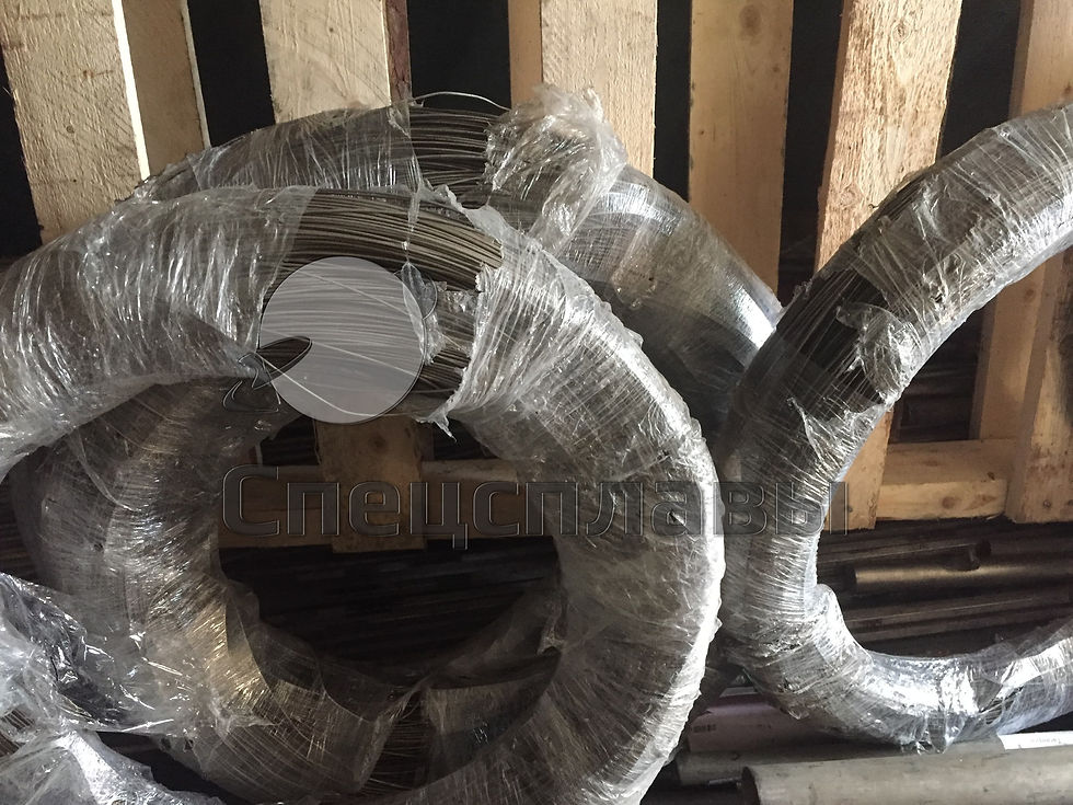 Миниатюра: Проволока титановая ВТ2св  2 мм