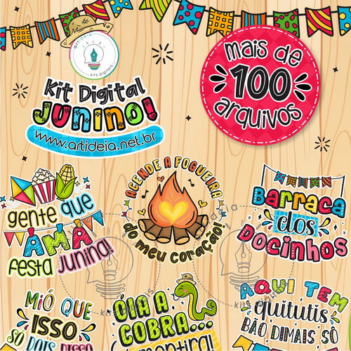 Kit Digital - Junino - São João (Completo)