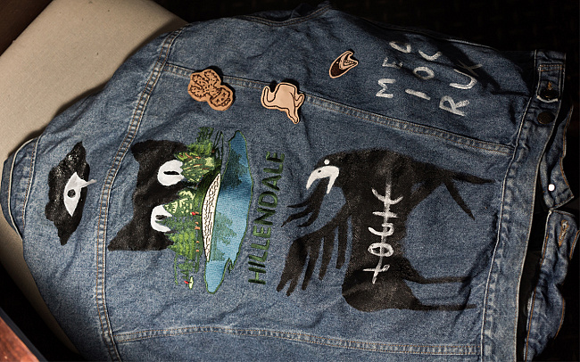 DIY Painted  Denim Jacket By Khub.istyle.id