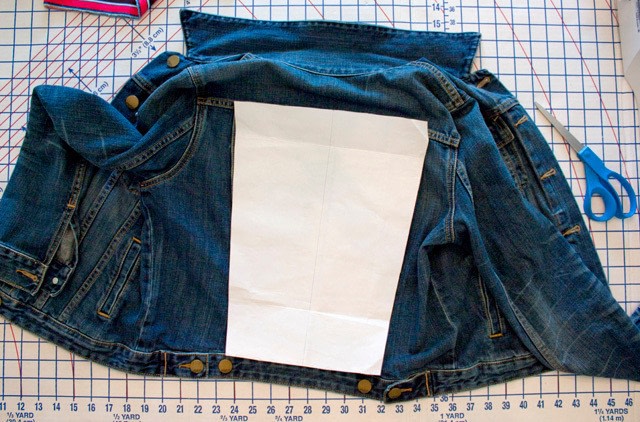 Diy Mexican Blanket Denim Jacket