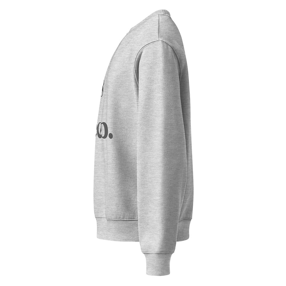 Thumbnail: Let's Go Deep - Oversized heavyweight sweatshirt